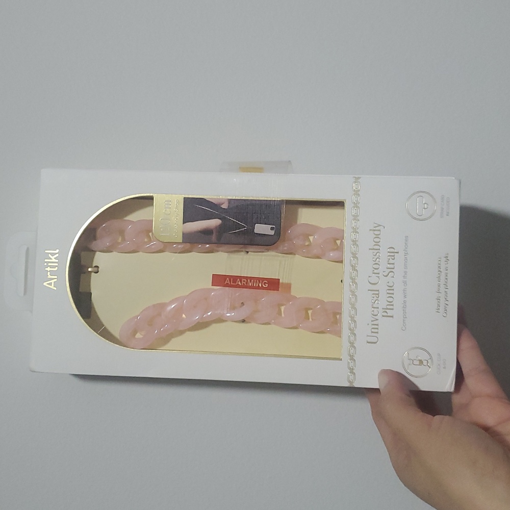 Pink Phone Case Strap - Picture 5 of 6